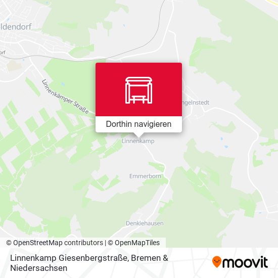 Linnenkamp Giesenbergstraße Karte