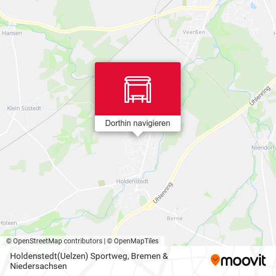 Holdenstedt(Uelzen) Sportweg Karte