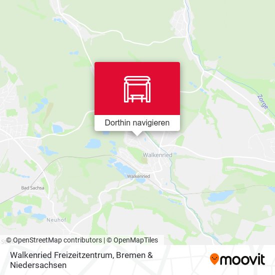 Walkenried Freizeitzentrum Karte