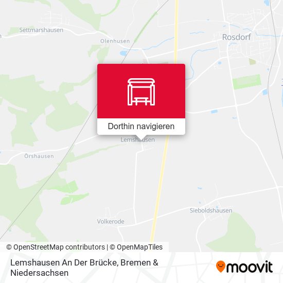 Lemshausen An Der Brücke Karte
