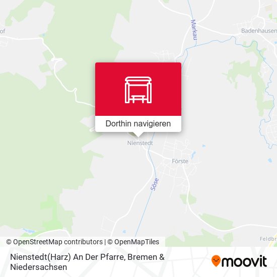Nienstedt(Harz) An Der Pfarre Karte