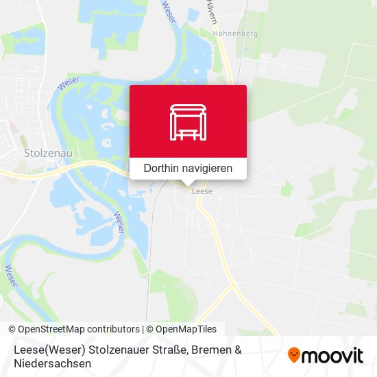 Leese(Weser) Stolzenauer Straße Karte