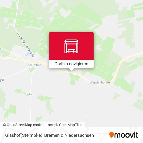 Glashof(Steimbke) Karte