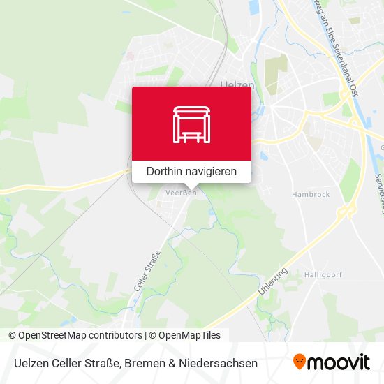 Uelzen Celler Straße Karte