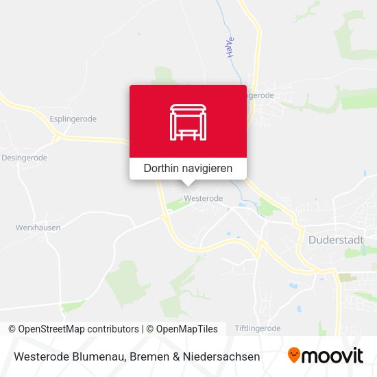Westerode Blumenau Karte