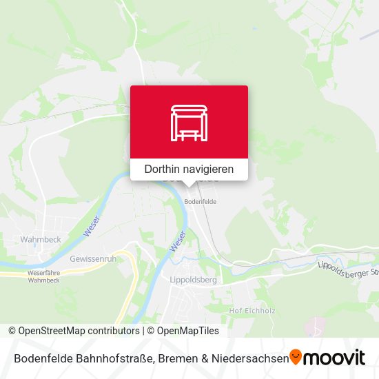 Bodenfelde Bahnhofstraße Karte