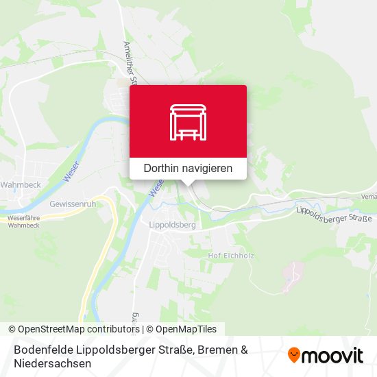 Bodenfelde Lippoldsberger Straße Karte