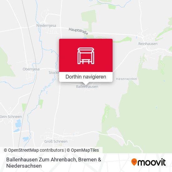 Ballenhausen Zum Ahrenbach Karte