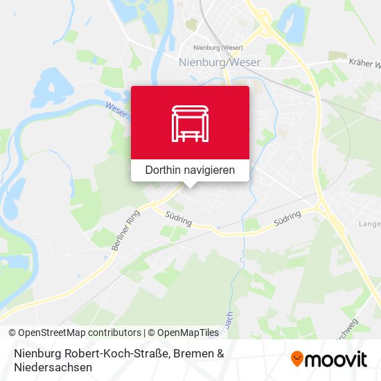 Nienburg Robert-Koch-Straße Karte