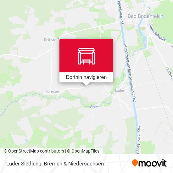 Lüder Siedlung Karte