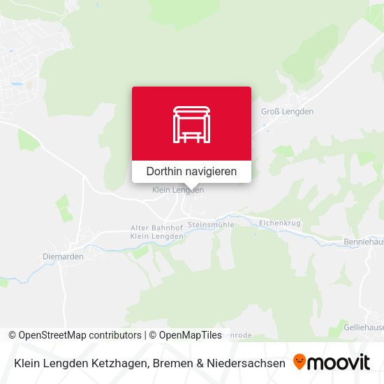 Klein Lengden Ketzhagen Karte