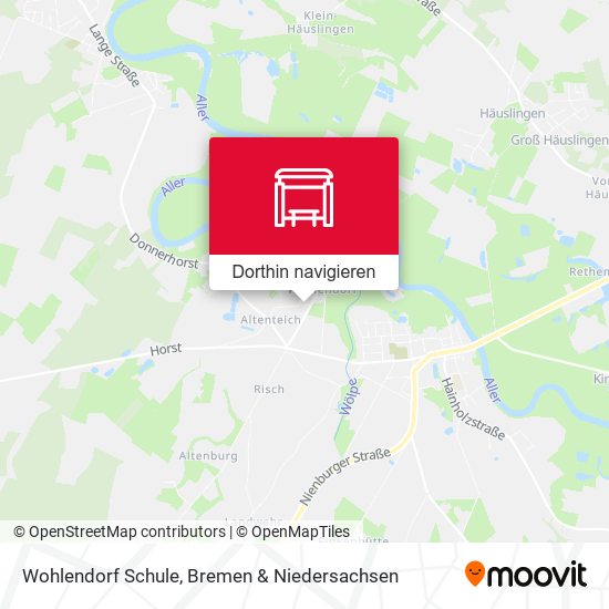 Wohlendorf Schule Karte