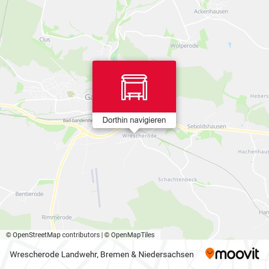 Wrescherode Landwehr Karte