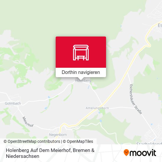 Holenberg Auf Dem Meierhof Karte