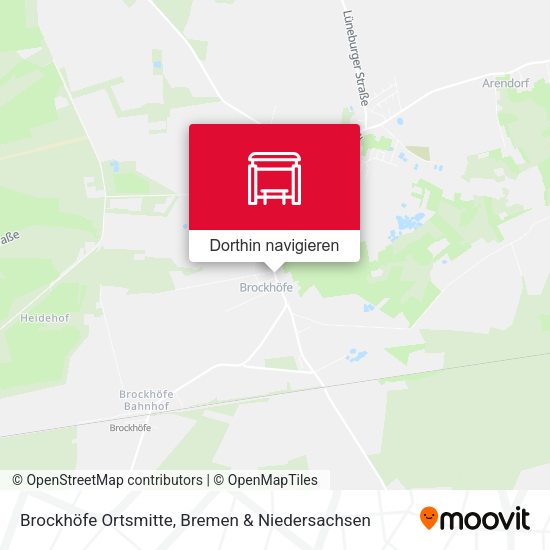 Brockhöfe Ortsmitte Karte