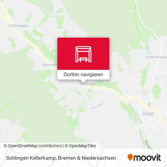 Sohlingen Kellerkamp Karte