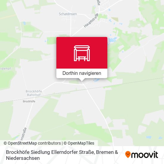 Brockhöfe Siedlung Ellerndorfer Straße Karte