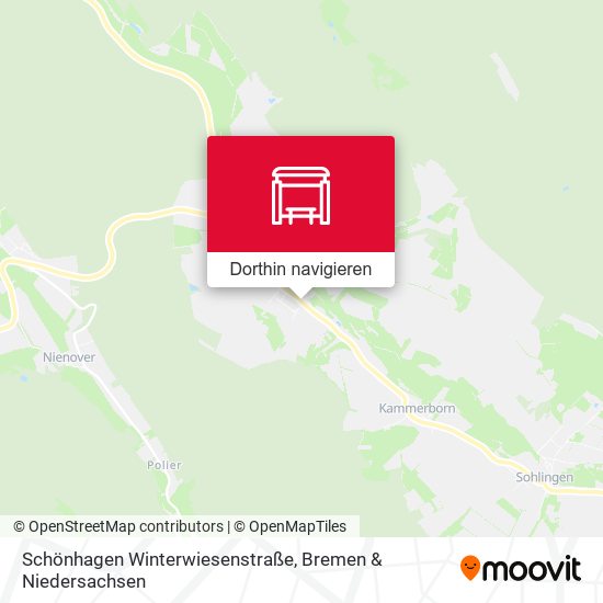 Schönhagen Winterwiesenstraße Karte