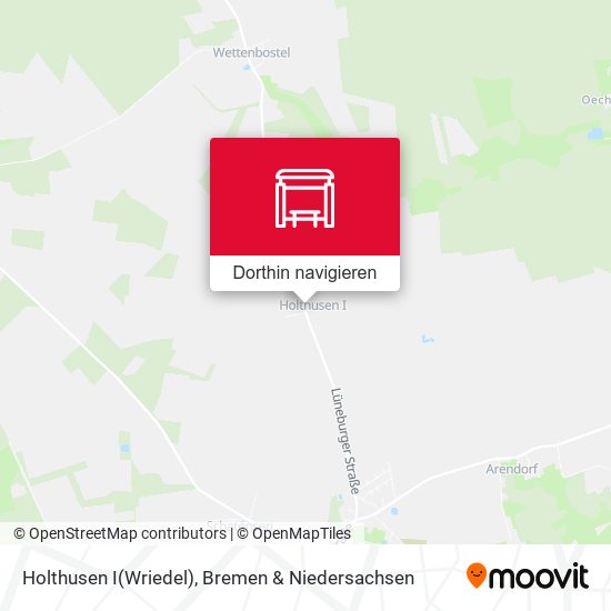 Holthusen I(Wriedel) Karte