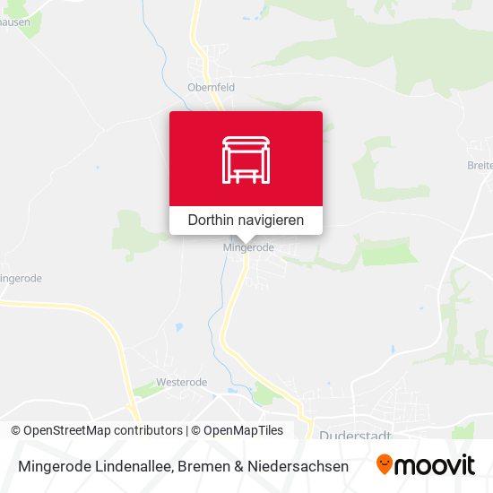 Mingerode Lindenallee Karte