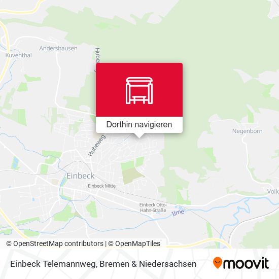 Einbeck Telemannweg Karte