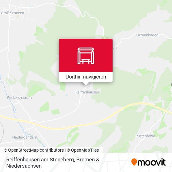 Reiffenhausen am Steneberg Karte