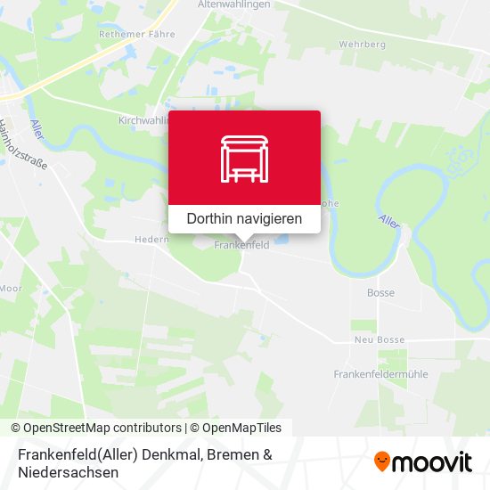 Frankenfeld(Aller) Denkmal Karte