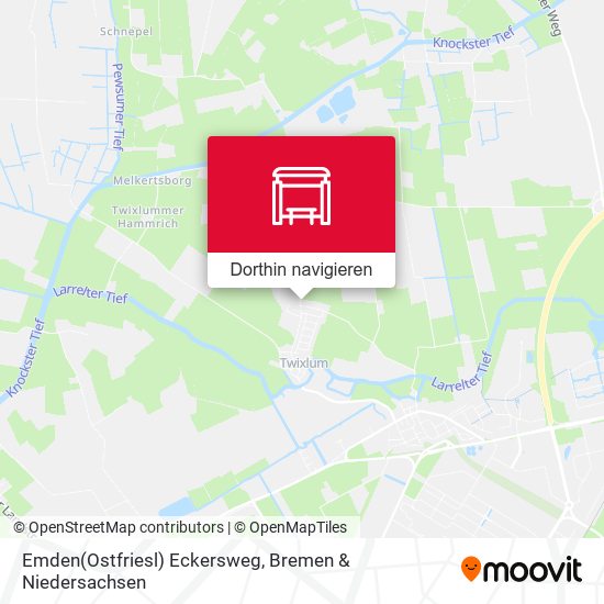 Emden(Ostfriesl) Eckersweg Karte