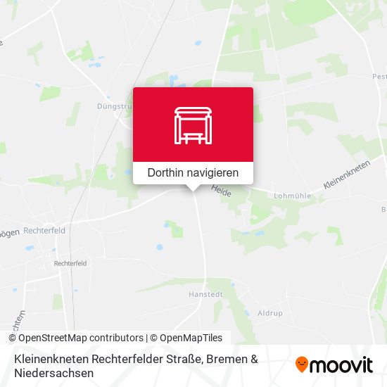 Kleinenkneten Rechterfelder Straße Karte