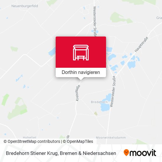 Bredehorn Stiener Krug Karte
