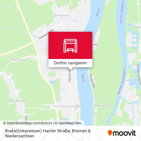 Brake(Unterweser) Harrier Straße Karte