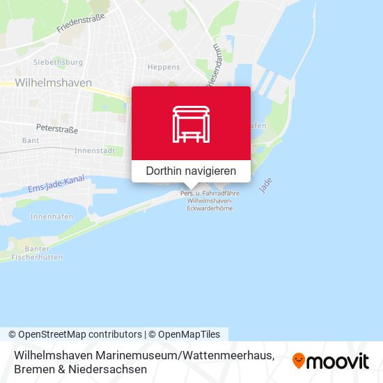 Wilhelmshaven Marinemuseum / Wattenmeerhaus Karte