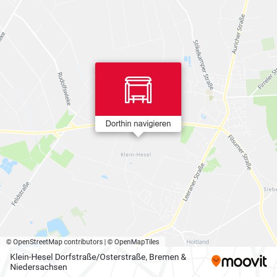 Klein-Hesel Dorfstraße / Osterstraße Karte