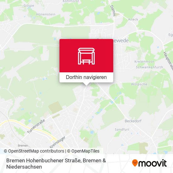 Bremen Hohenbuchener Straße Karte