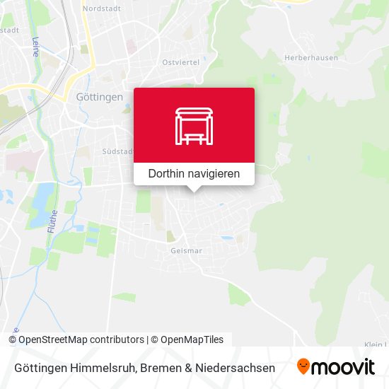 Göttingen Himmelsruh Karte