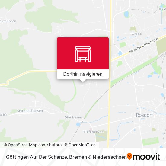 Göttingen Auf Der Schanze Karte