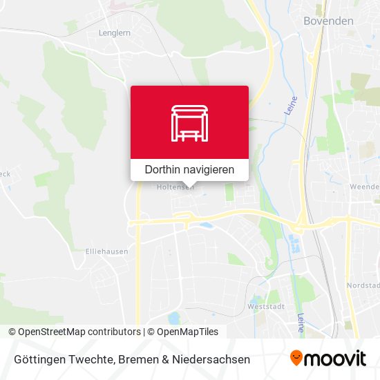 Göttingen Twechte Karte