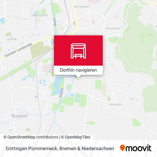Göttingen Pommerneck Karte