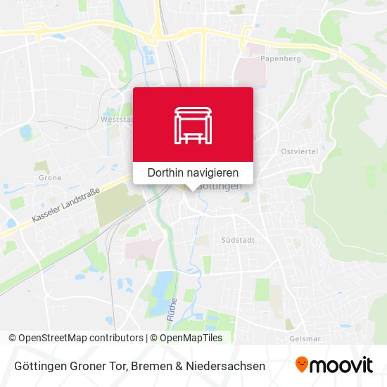 Göttingen Groner Tor Karte