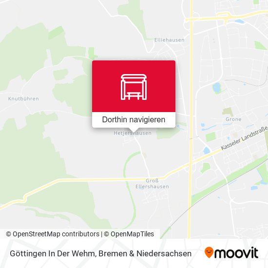 Göttingen In Der Wehm Karte