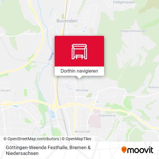 Göttingen-Weende Festhalle Karte