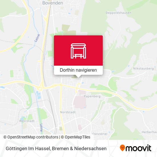 Göttingen Im Hassel Karte