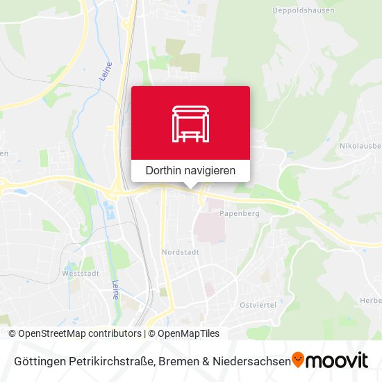 Göttingen Petrikirchstraße Karte