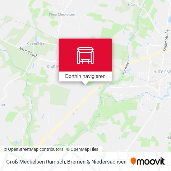 Groß Meckelsen Ramsch Karte