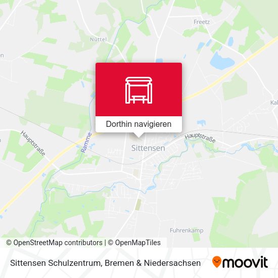 Sittensen Schulzentrum Karte