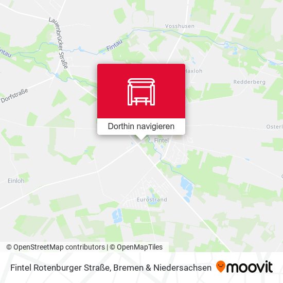 Fintel Rotenburger Straße Karte