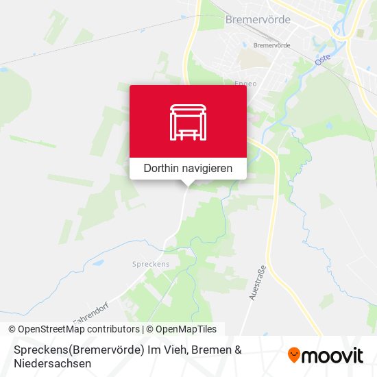 Spreckens(Bremervörde) Im Vieh Karte