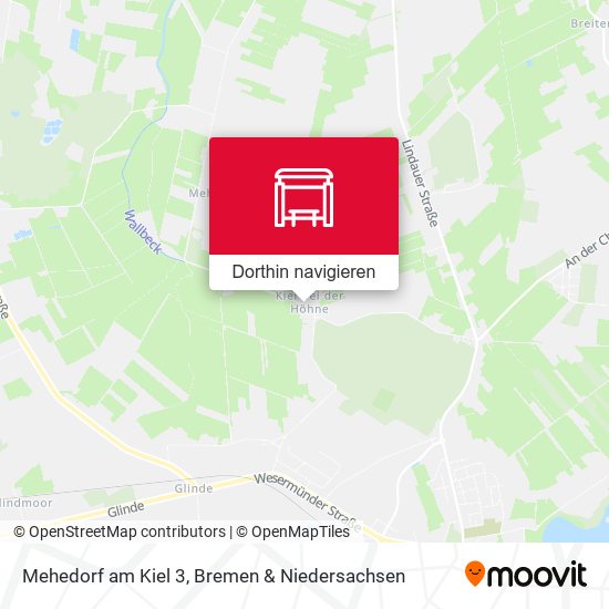 Mehedorf am Kiel 3 Karte