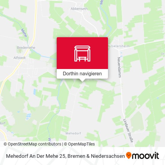 Mehedorf An Der Mehe 25 Karte