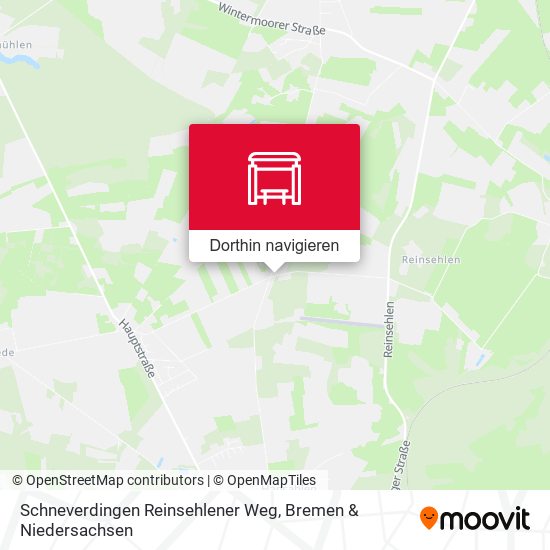 Schneverdingen Reinsehlener Weg Karte